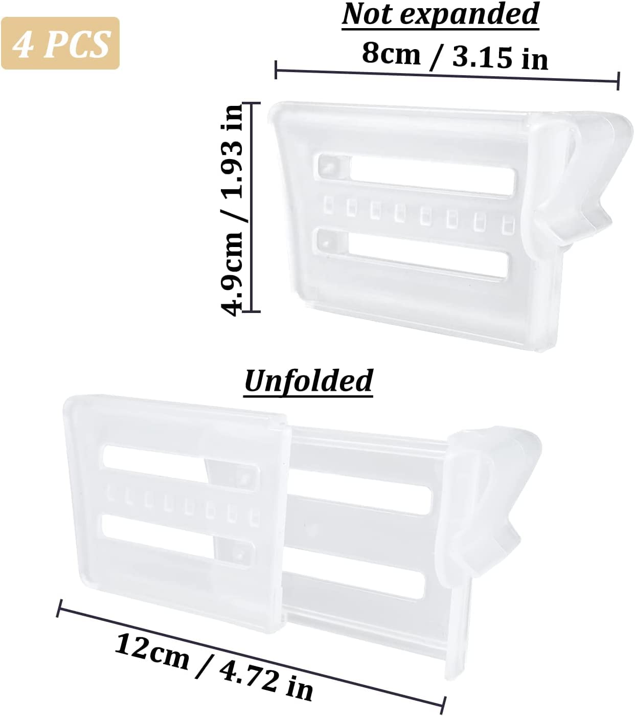 Expandable Refrigerator Storage Divider