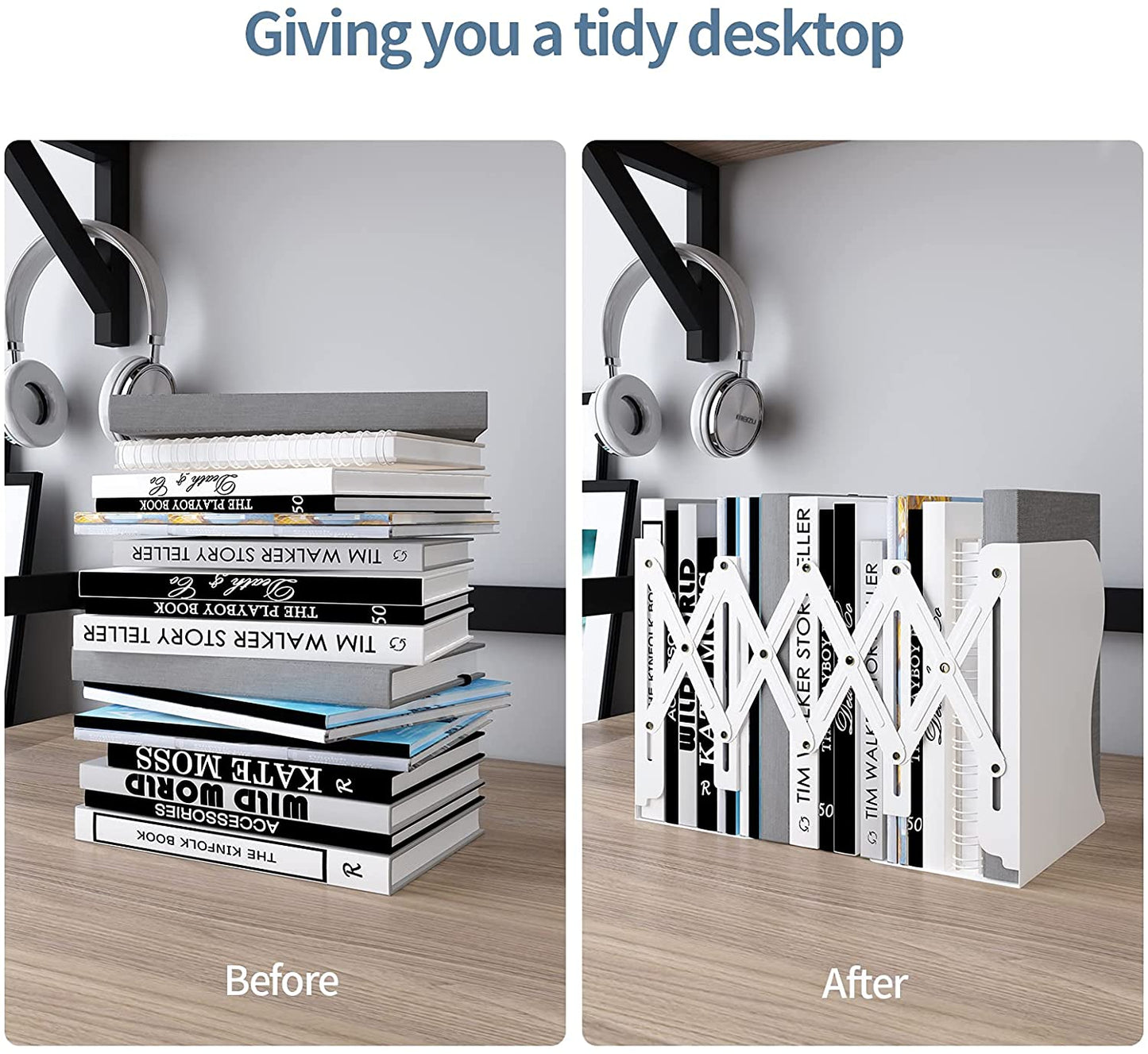 RETRACTABLE BOOK STAND