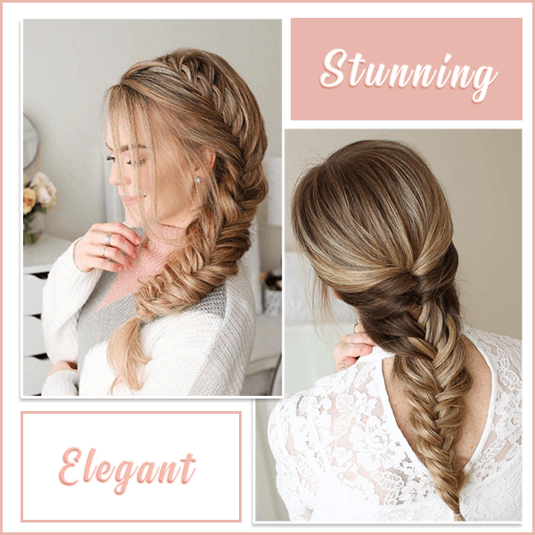 Quick-Tie Fishtail Braid Stick